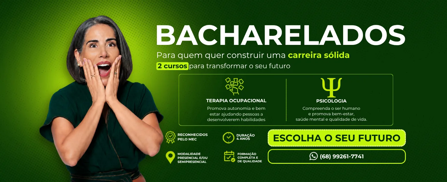 Cursos de Bacharelado UNICORP FAAO