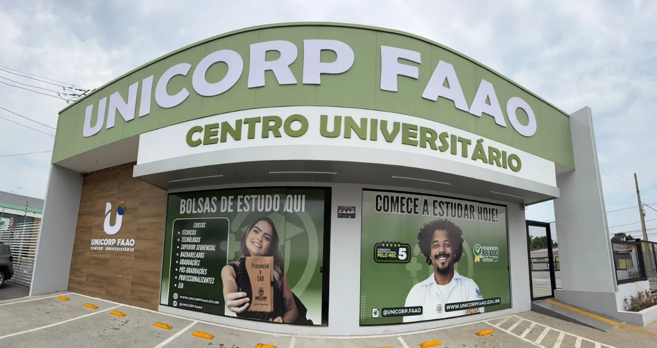 Fachada da UNICORP FAAO